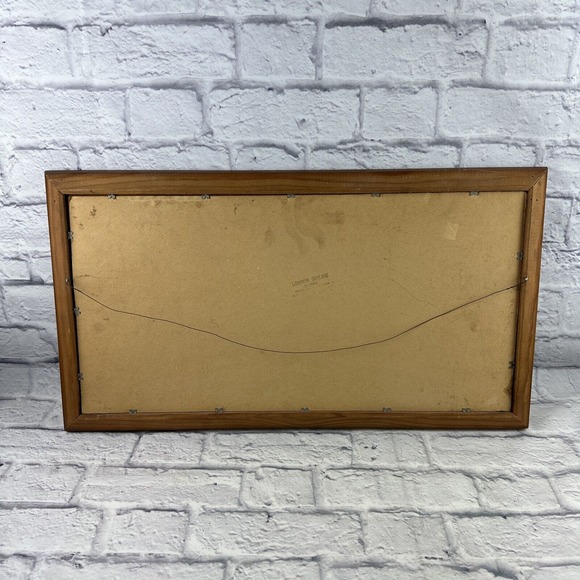 H.MOSS BIG BEN LONDON AT DAWN 12.5X26.5 COLOR LITHOGRAPH FRAMED - Picture 11 of 13